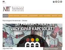 Tablet Screenshot of mpt.hu