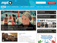 Tablet Screenshot of mpt.org